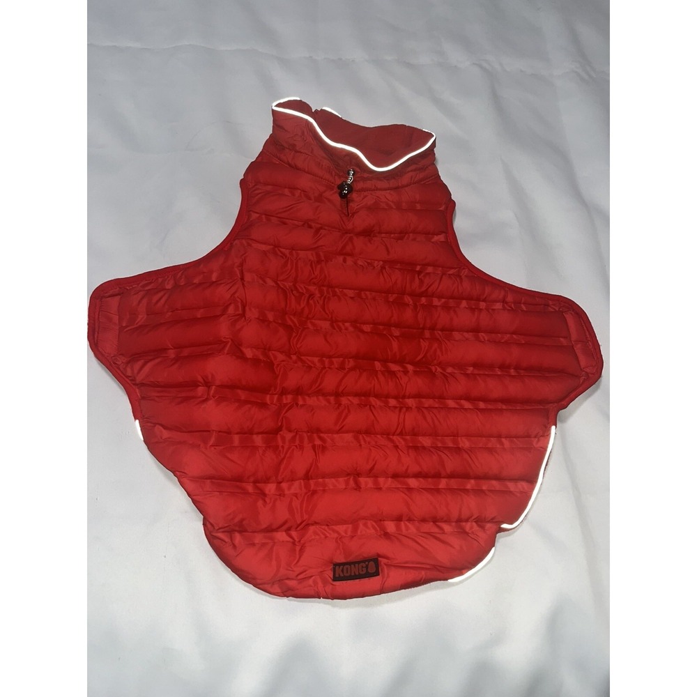 Red‎ Dog Puffer Jacket Medium, 17 - 20 inch KONG Brand